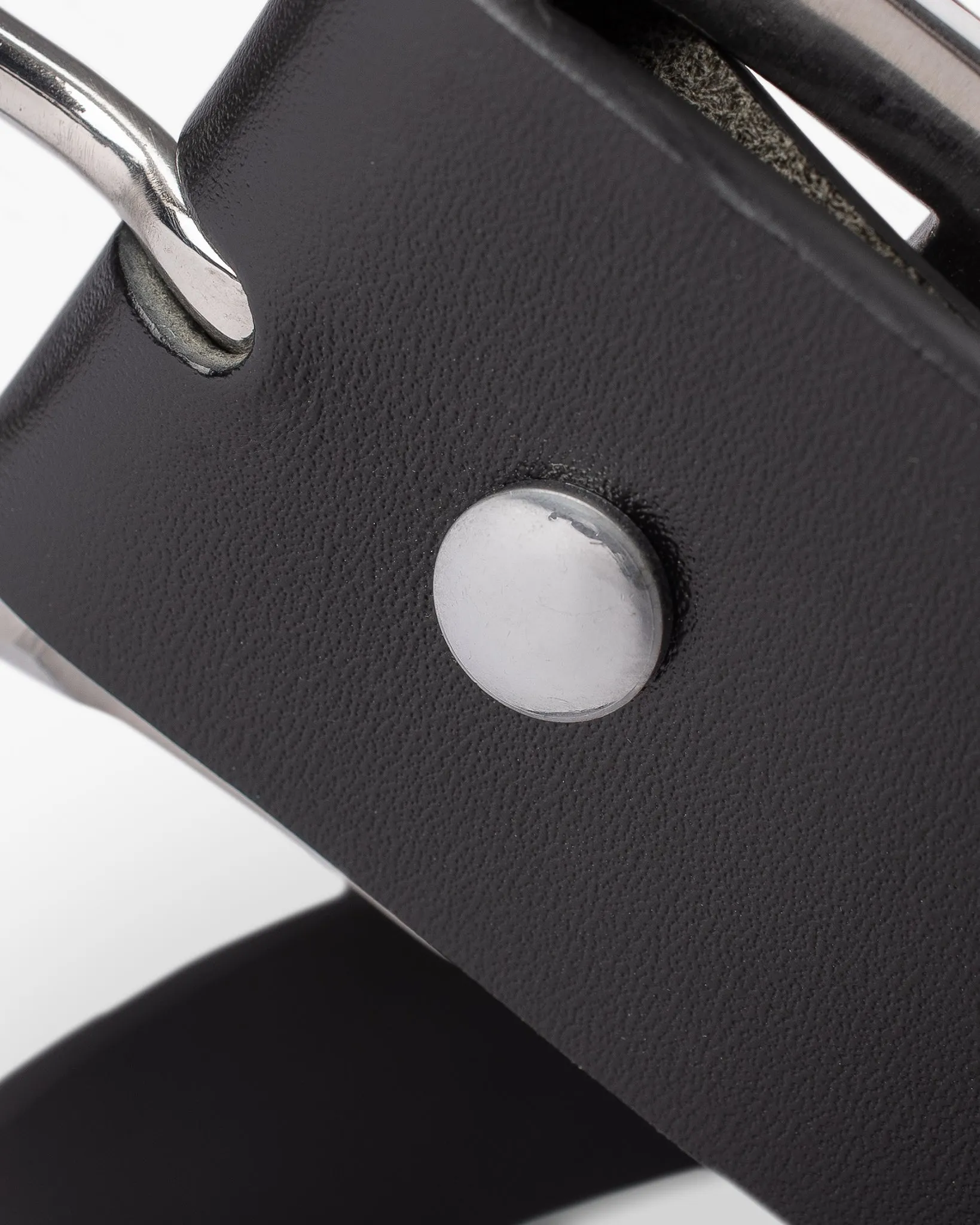 OGL Vintage Buckle Leather Belt - Black sold by Iron Heart product image thumbnail 5