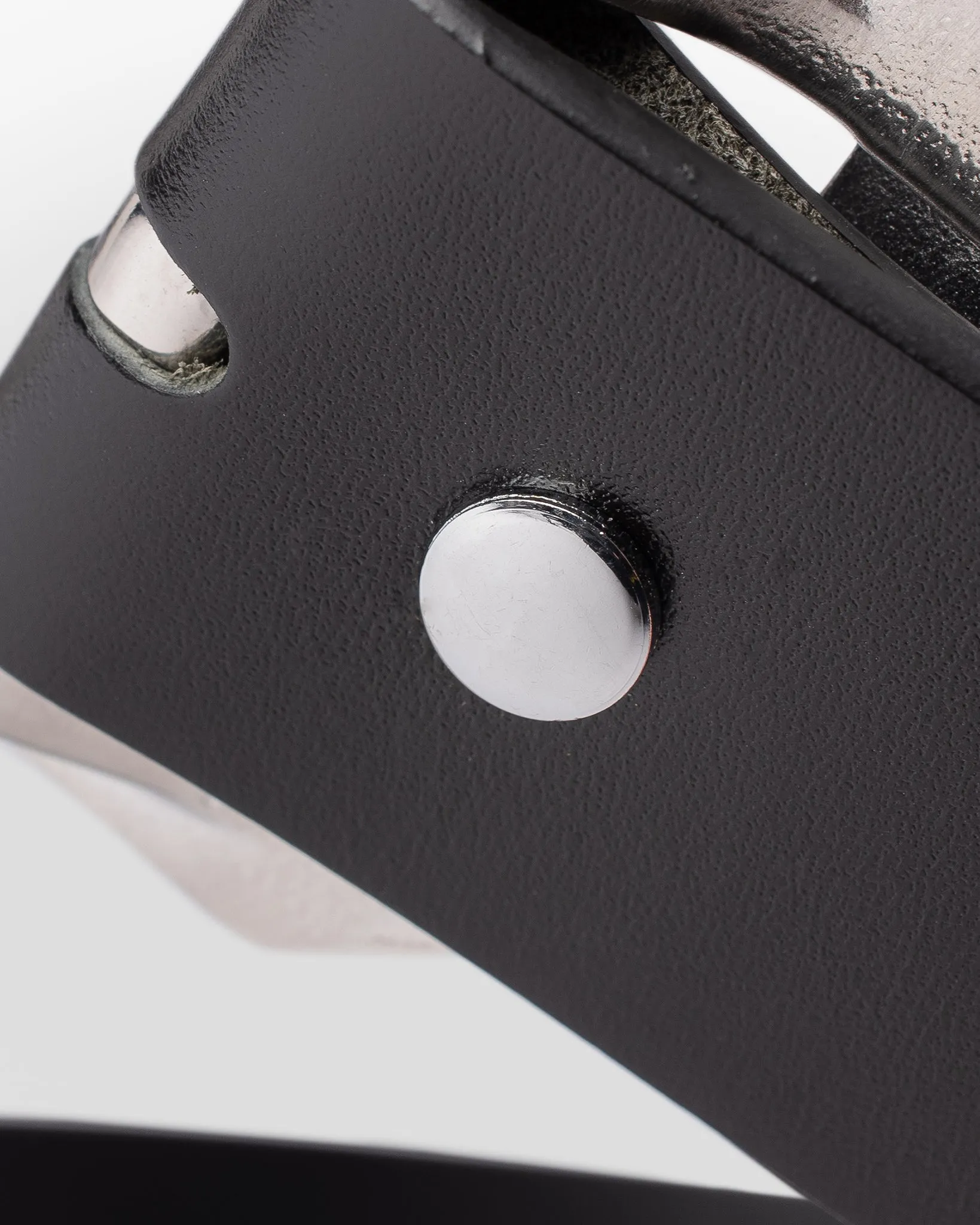 OGL Single Prong Garrison Buckle Leather Belt - Black sold by Iron Heart product image thumbnail 4