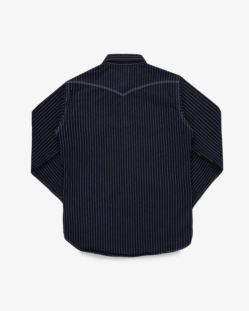 12oz Wabash CPO Shirt - Indigo sold by Iron Heart product image thumbnail 3