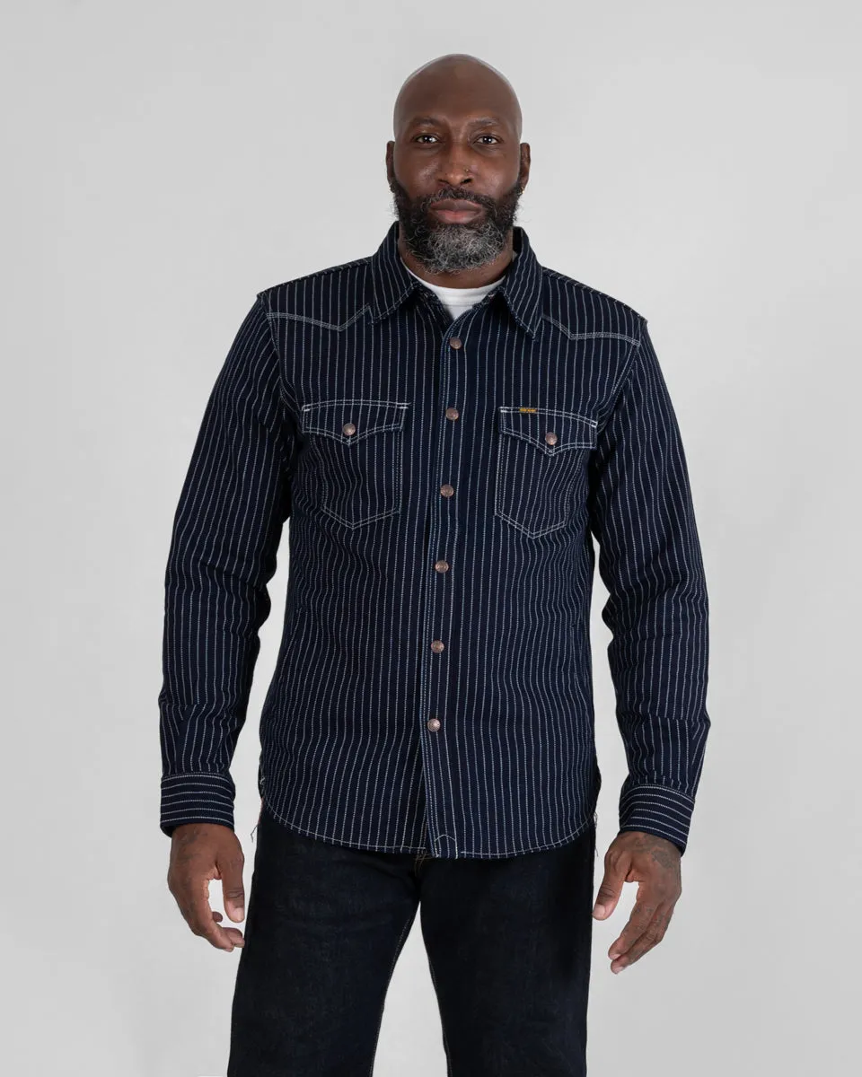 12oz Wabash CPO Shirt - Indigo sold by Iron Heart product image thumbnail 2