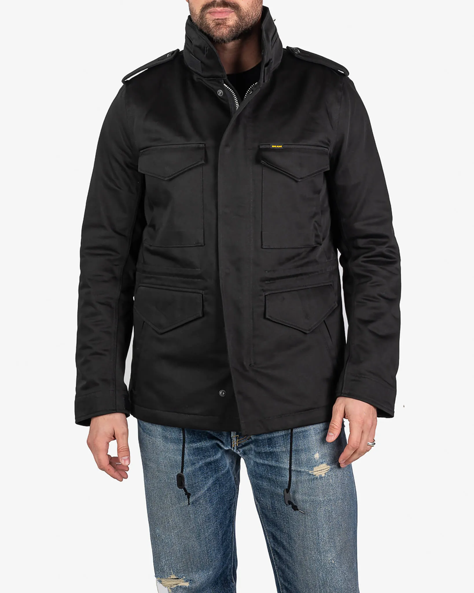 Sateen M65 Field Jacket - Black sold by Iron Heart product image thumbnail 2