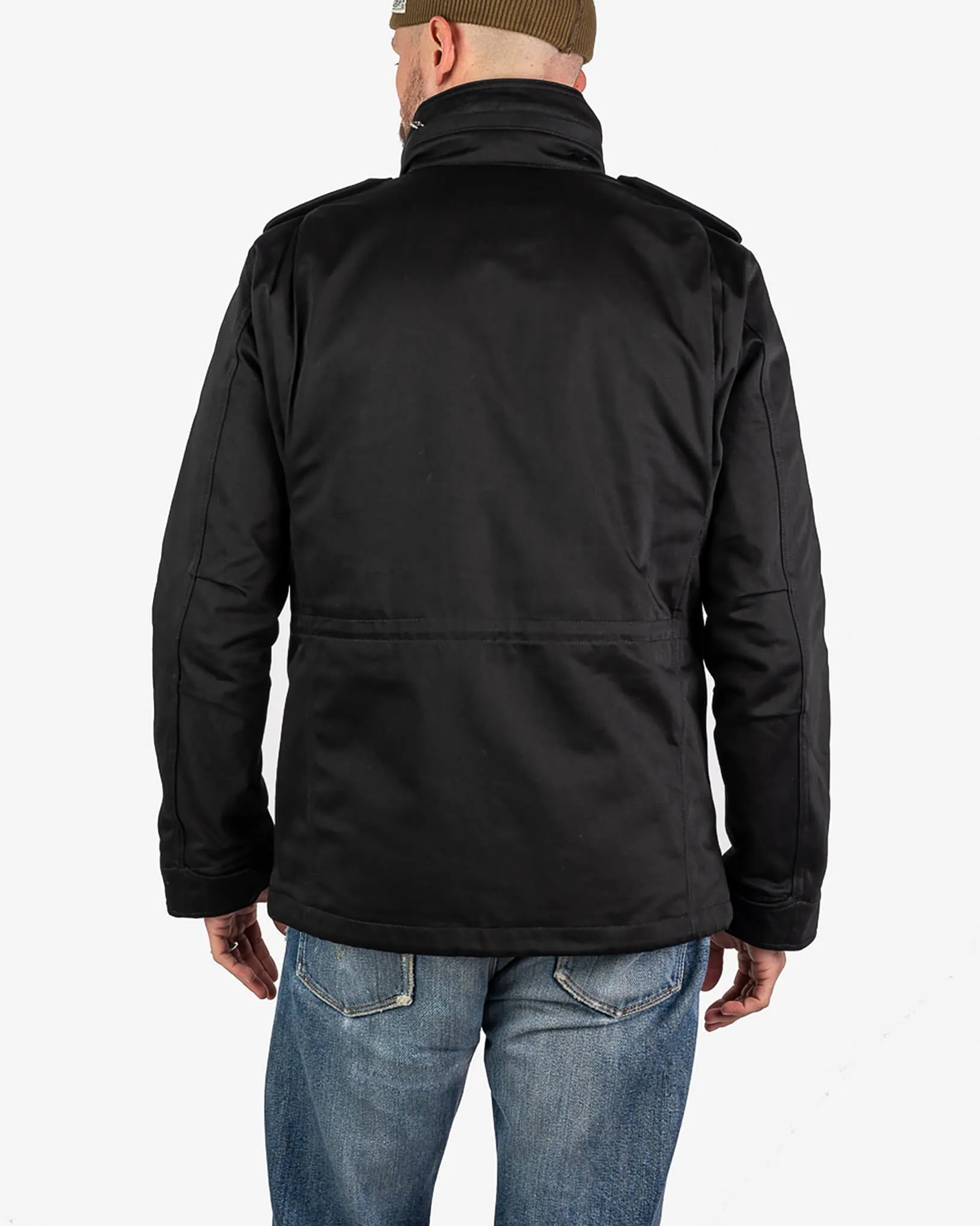 Sateen M65 Field Jacket - Black sold by Iron Heart product image thumbnail 3