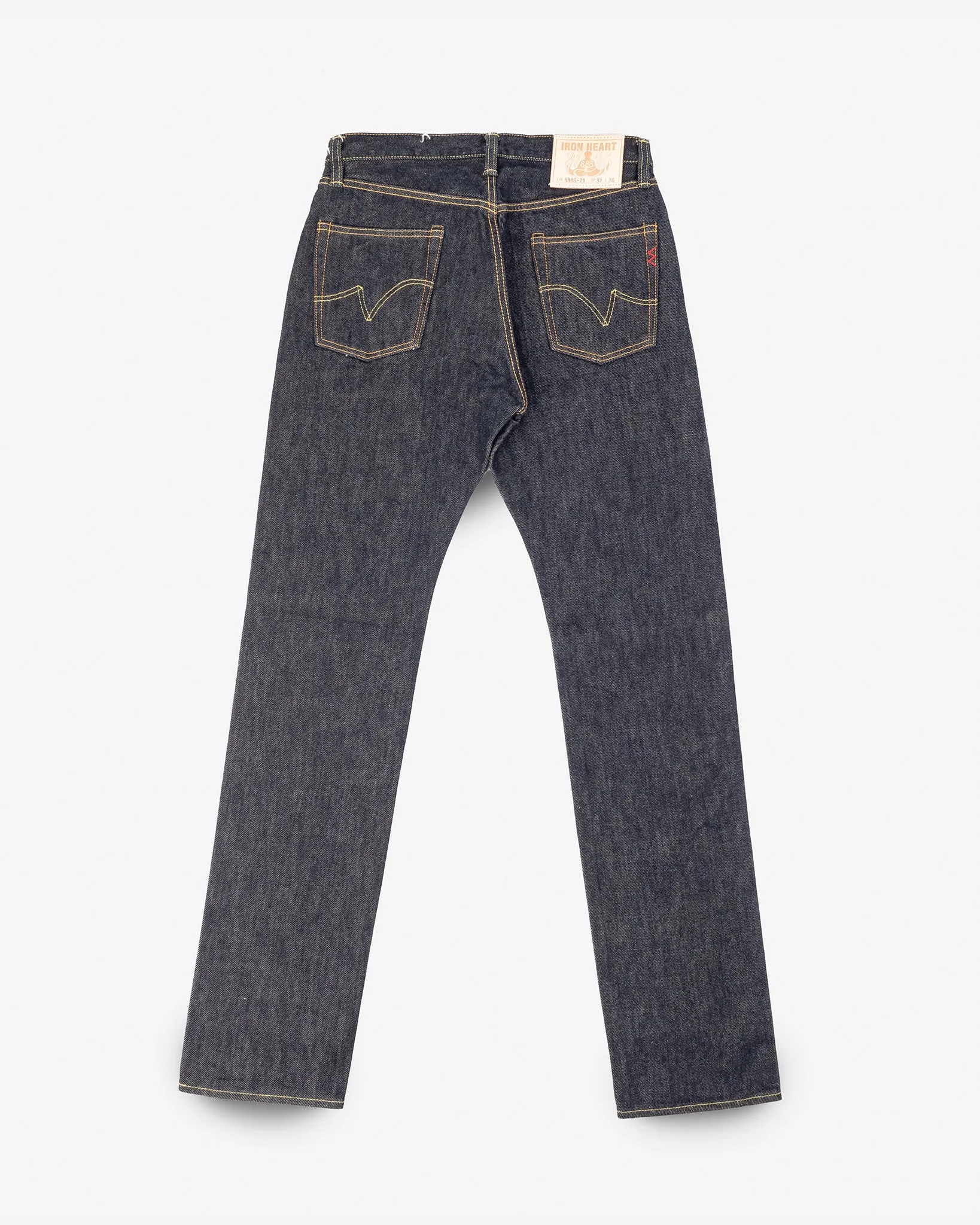 21oz Selvedge Denim Relaxed Tapered Cut Jeans - Indigo sold by Iron Heart product image thumbnail 2