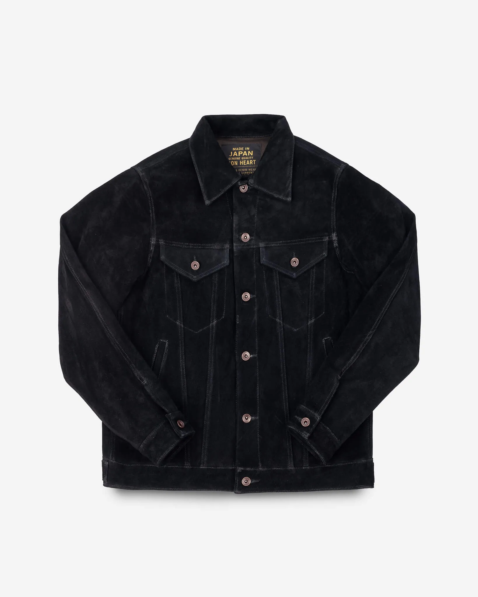 Split Steer Modified Type III Jacket - Black sold by Iron Heart