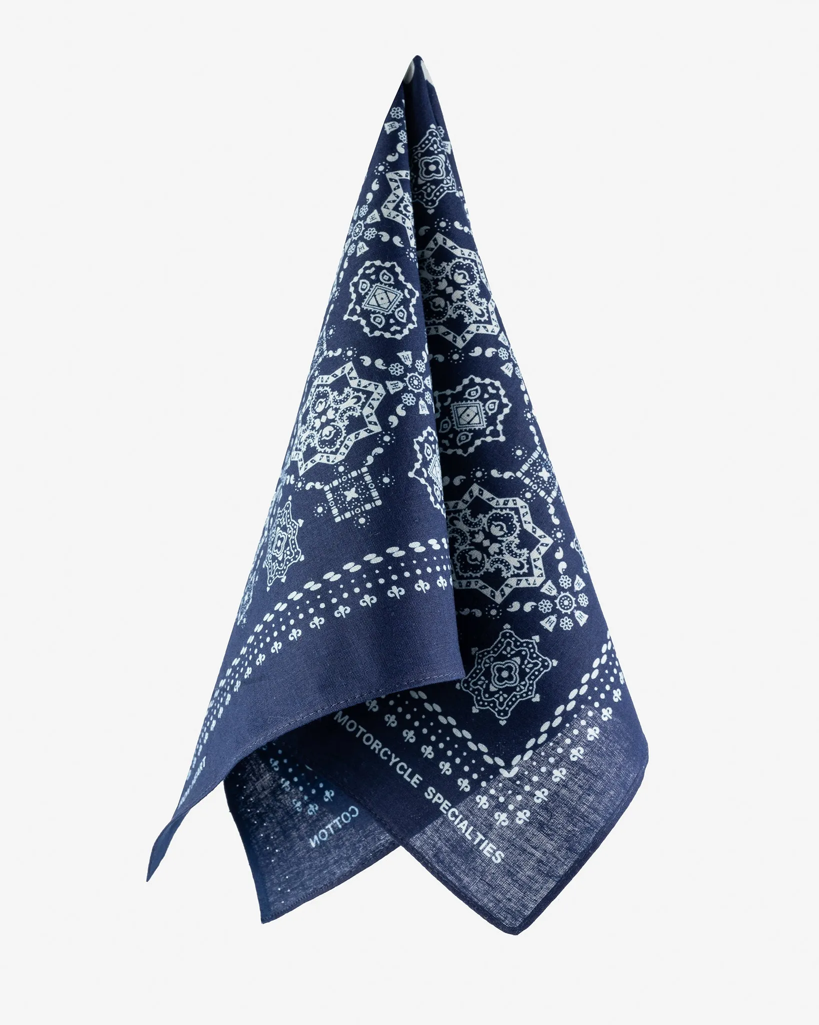 Iron Heart “Bell” Print Bandana - Indigo sold by Iron Heart product image thumbnail 2