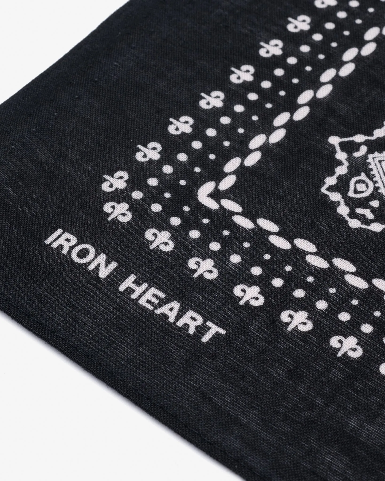 Iron Heart “Bell” Print Bandana - Black sold by Iron Heart product image thumbnail 4