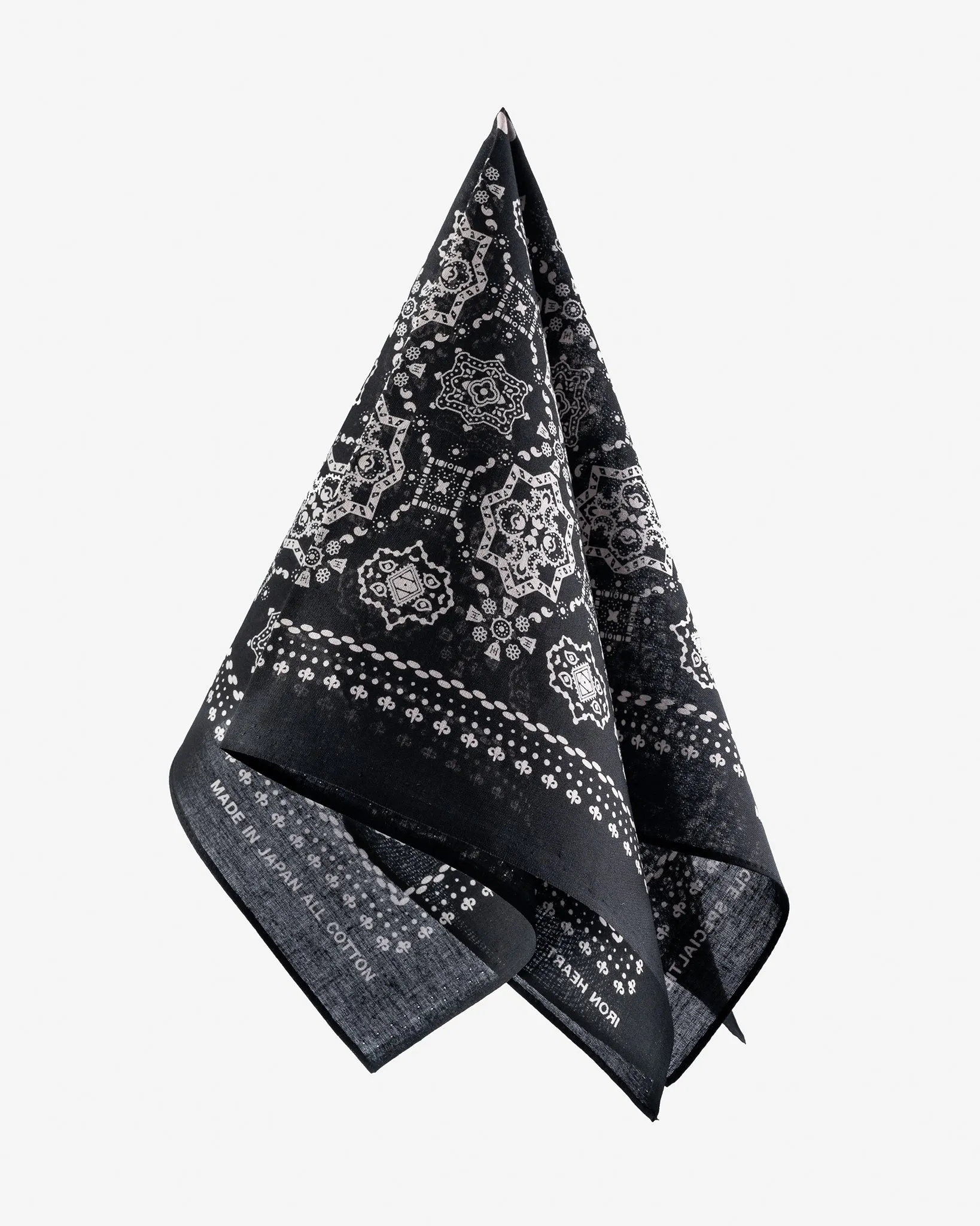Iron Heart “Bell” Print Bandana - Black sold by Iron Heart product image thumbnail 2