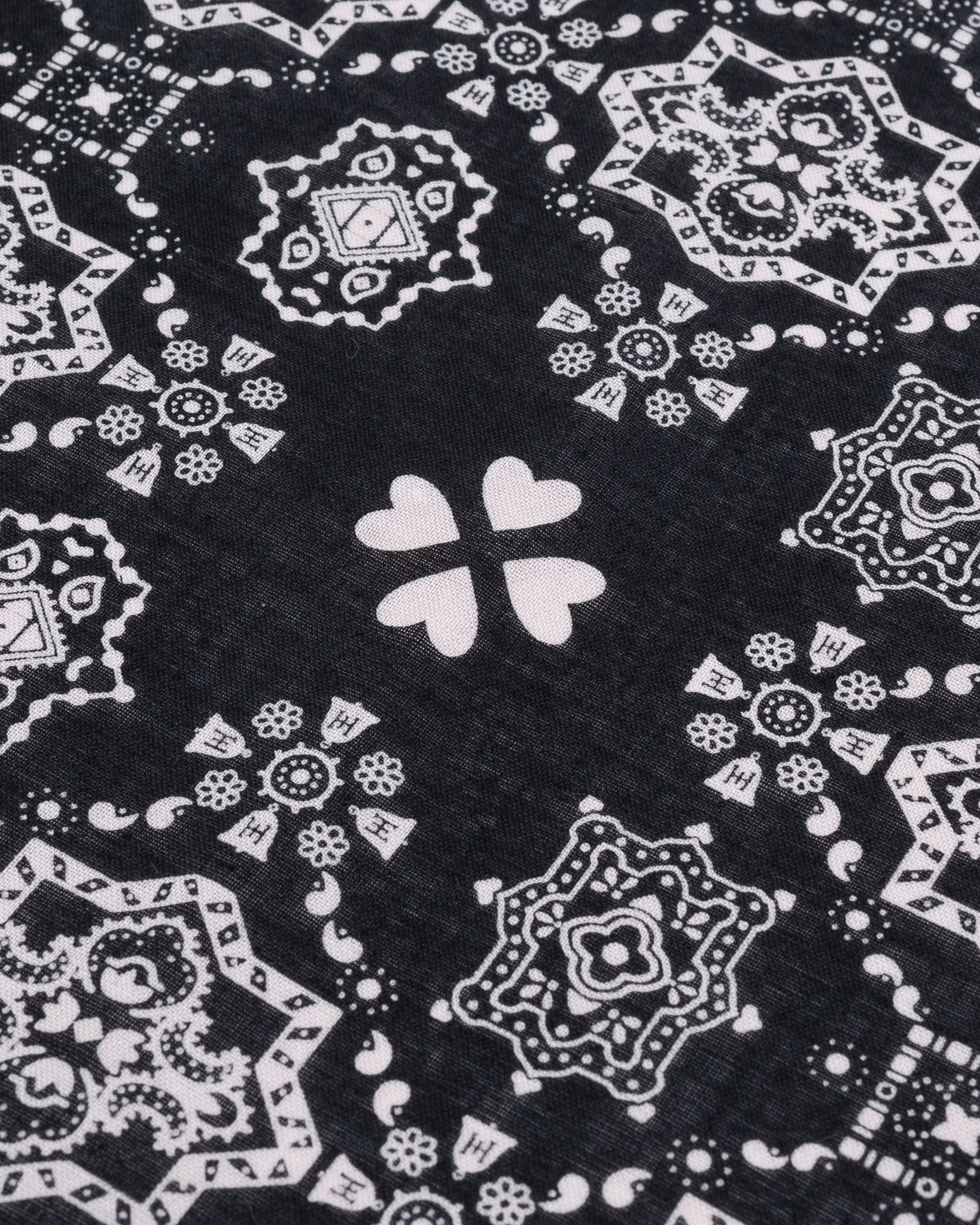 Iron Heart “Bell” Print Bandana - Black sold by Iron Heart product image thumbnail 3