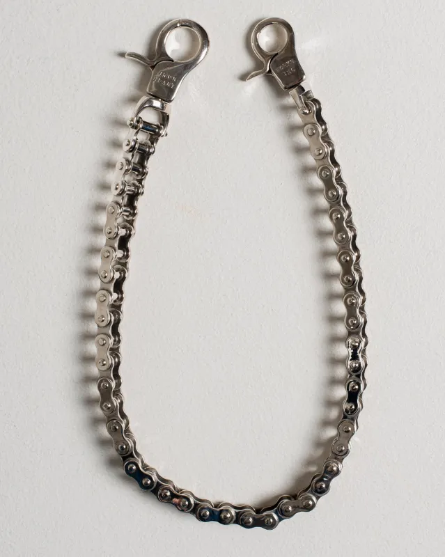 "Motorcycle Chain" Wallet Chain - Sterling Silver sold by Iron Heart