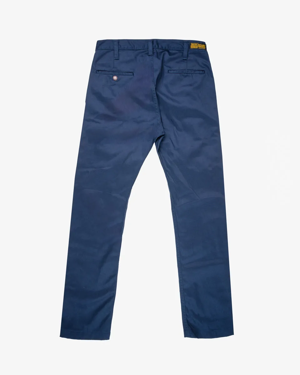9oz Mercerised Selvedge Cotton Relaxed Tapered Cut Chinos - Navy (IH-727-NAV) Tag 32, Hemmed to 31.0" sold by Iron Heart product image thumbnail 2