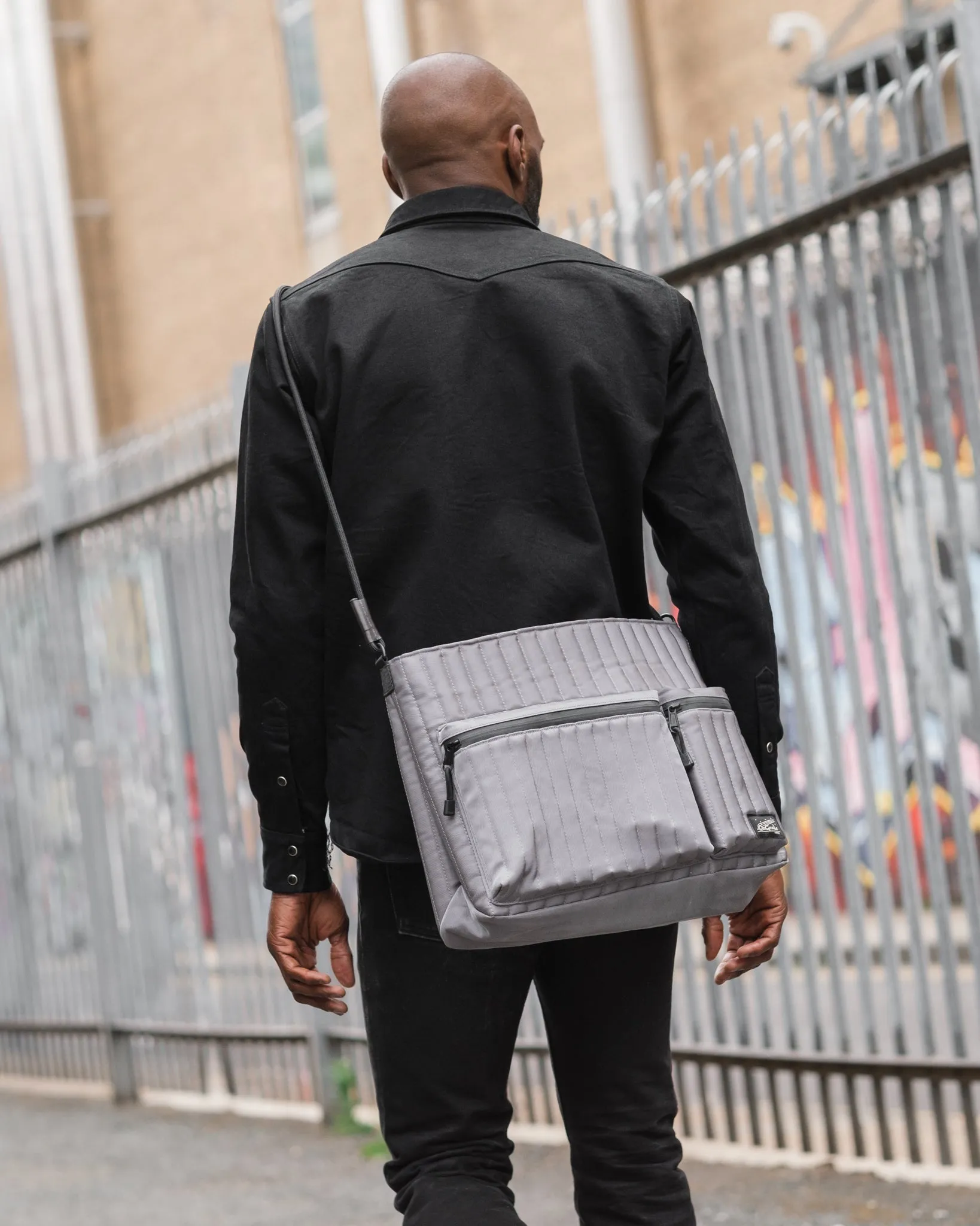 OGL Originale Tech Material Max Millie Bag - Silver sold by Iron Heart product image thumbnail 3