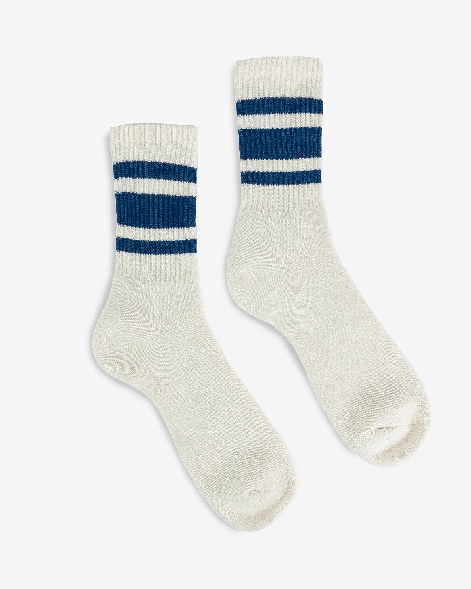 Decka 80s Skater Socks - Short Length - Navy Blue sold by Iron Heart
