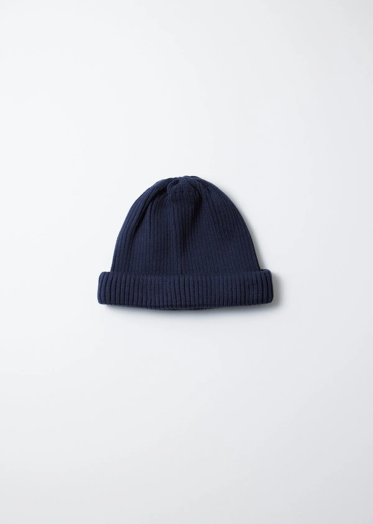 ROTOTO - Cotton Roll Up Hat - Navy Blue sold by Iron Heart