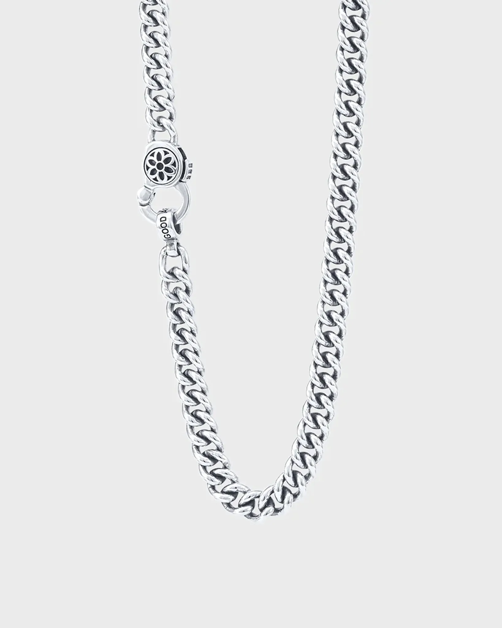 GOOD ART HLYWD Curb Chain Necklace Link Size A at 24" - Sterling Silver sold by Iron Heart