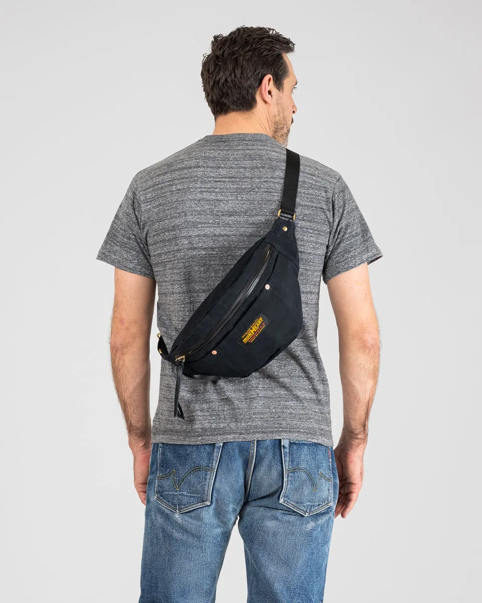 12oz Whipcord Waist Bag - Black sold by Iron Heart product image thumbnail 3