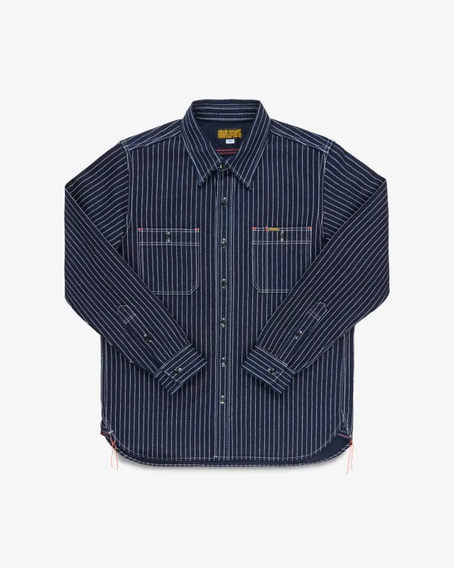 12oz Wabash Work Shirt - Indigo sold by Iron Heart