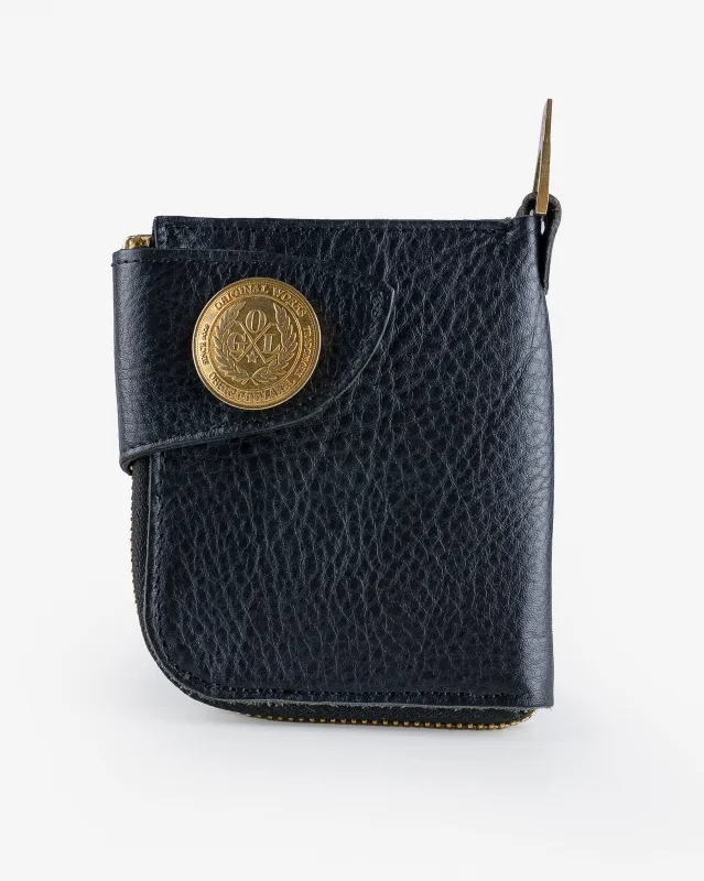 OGL Condor Zip Wallet - Tumbled Black sold by Iron Heart