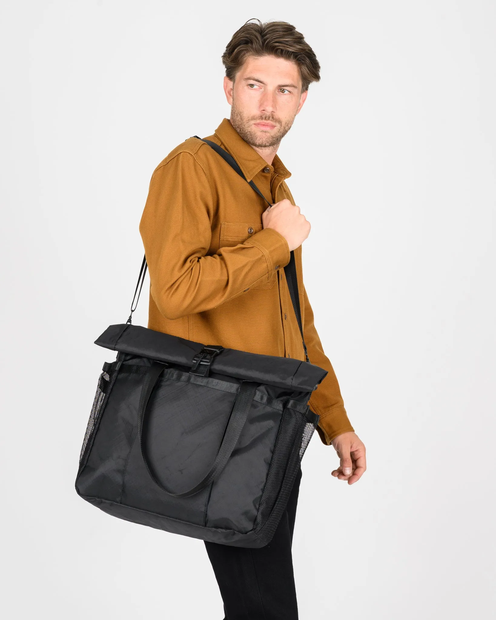 OGL XTAC Roll Top Tote Bag - Black sold by Iron Heart product image thumbnail 2