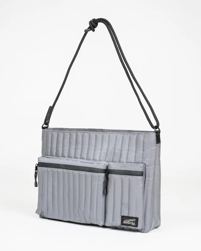 OGL Originale Tech Material Max Millie Bag - Silver sold by Iron Heart