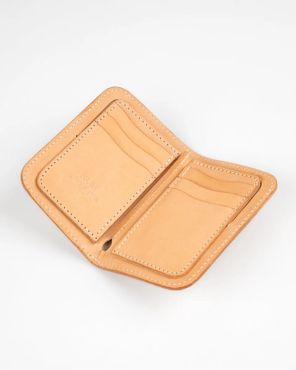 OGL Brave Horsehide Mid Wallet - Natural sold by Iron Heart product image thumbnail 4
