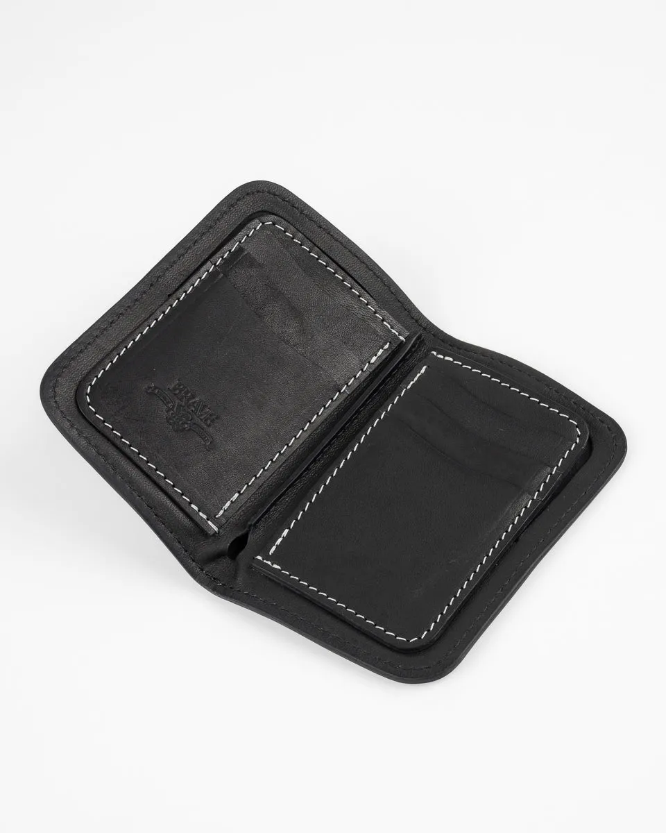 OGL Brave Horsehide Mid Wallet - Black sold by Iron Heart product image thumbnail 2
