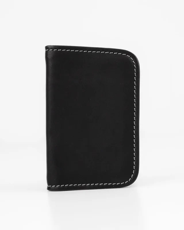 OGL Brave Horsehide Mid Wallet - Black sold by Iron Heart