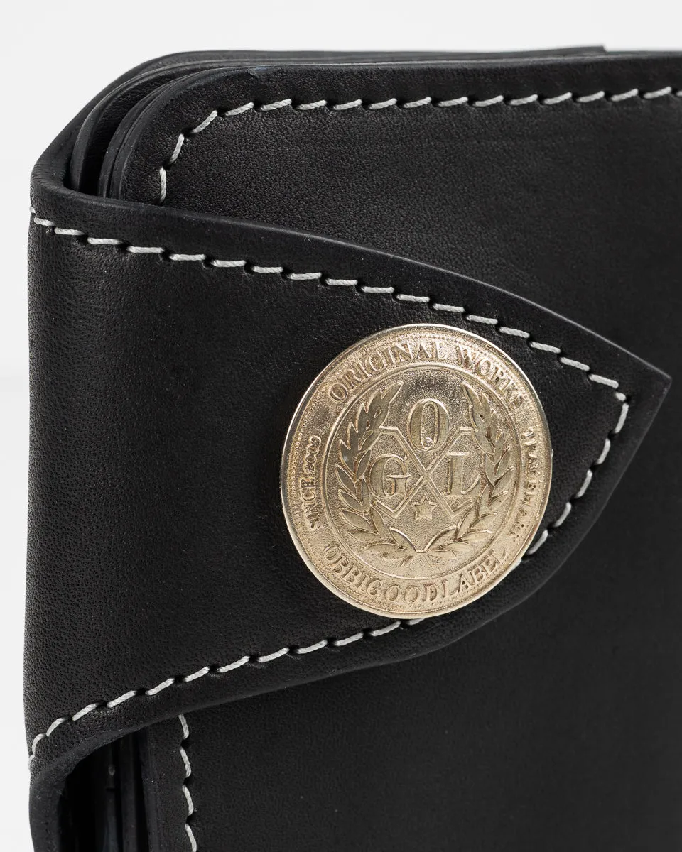OGL Brave Horsehide Condor Mid Wallet - Black sold by Iron Heart product image thumbnail 5
