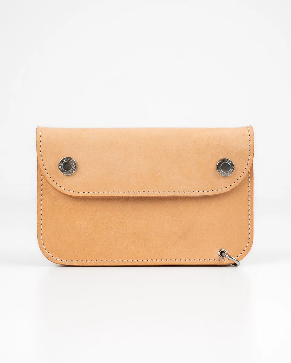 OGL Brave Horsehide Trucker Wallet - Natural sold by Iron Heart