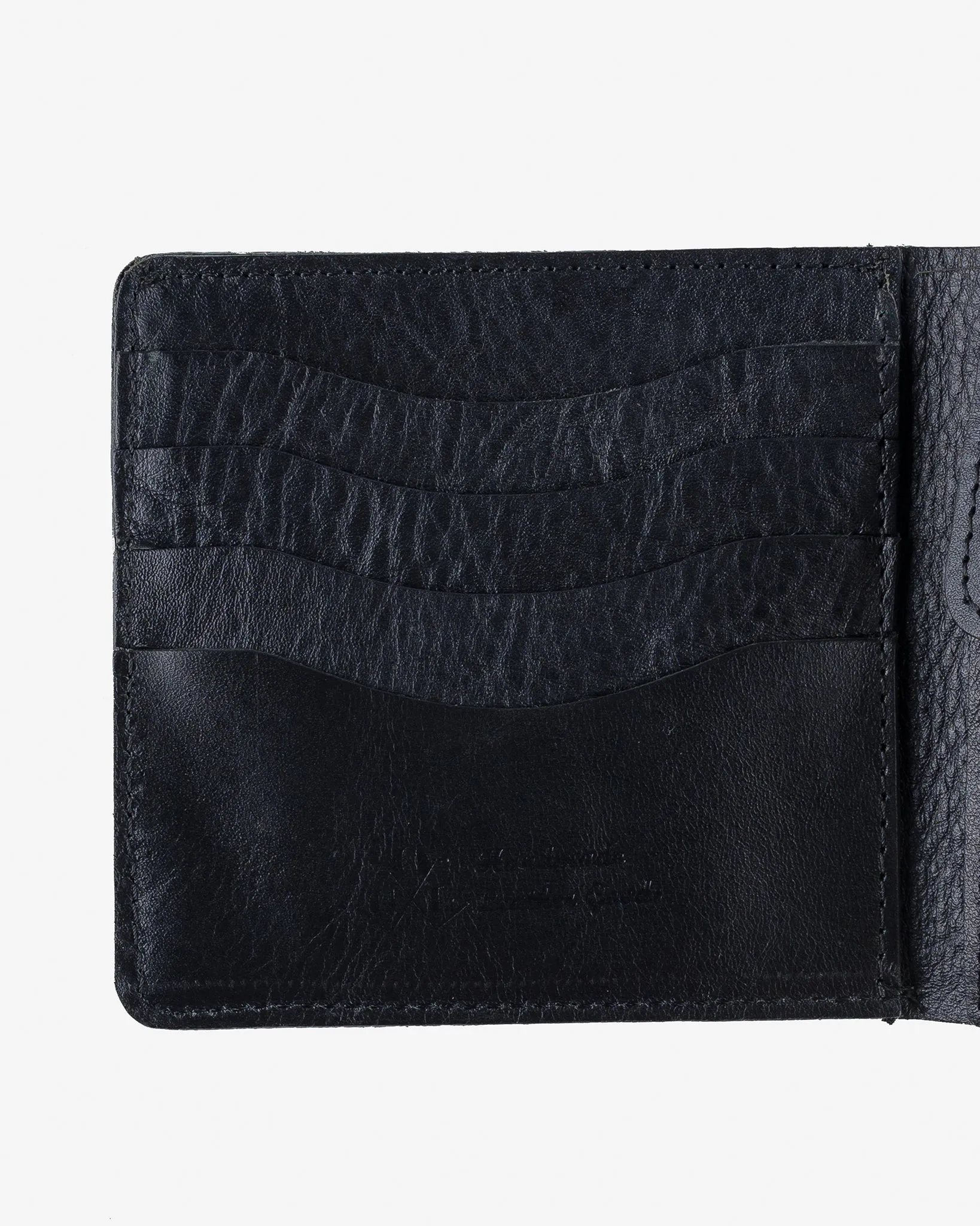 OGL Kingsman Classic Bi Fold Wallet with Coin Pocket - Tumbled Black sold by Iron Heart product image thumbnail 4