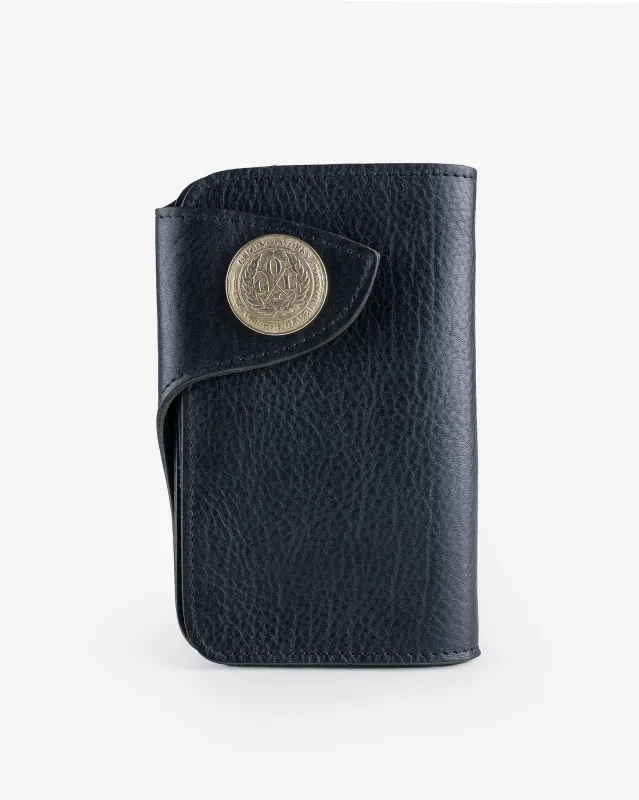 OGL Condor Mid Wallet - Tumbled Black sold by Iron Heart