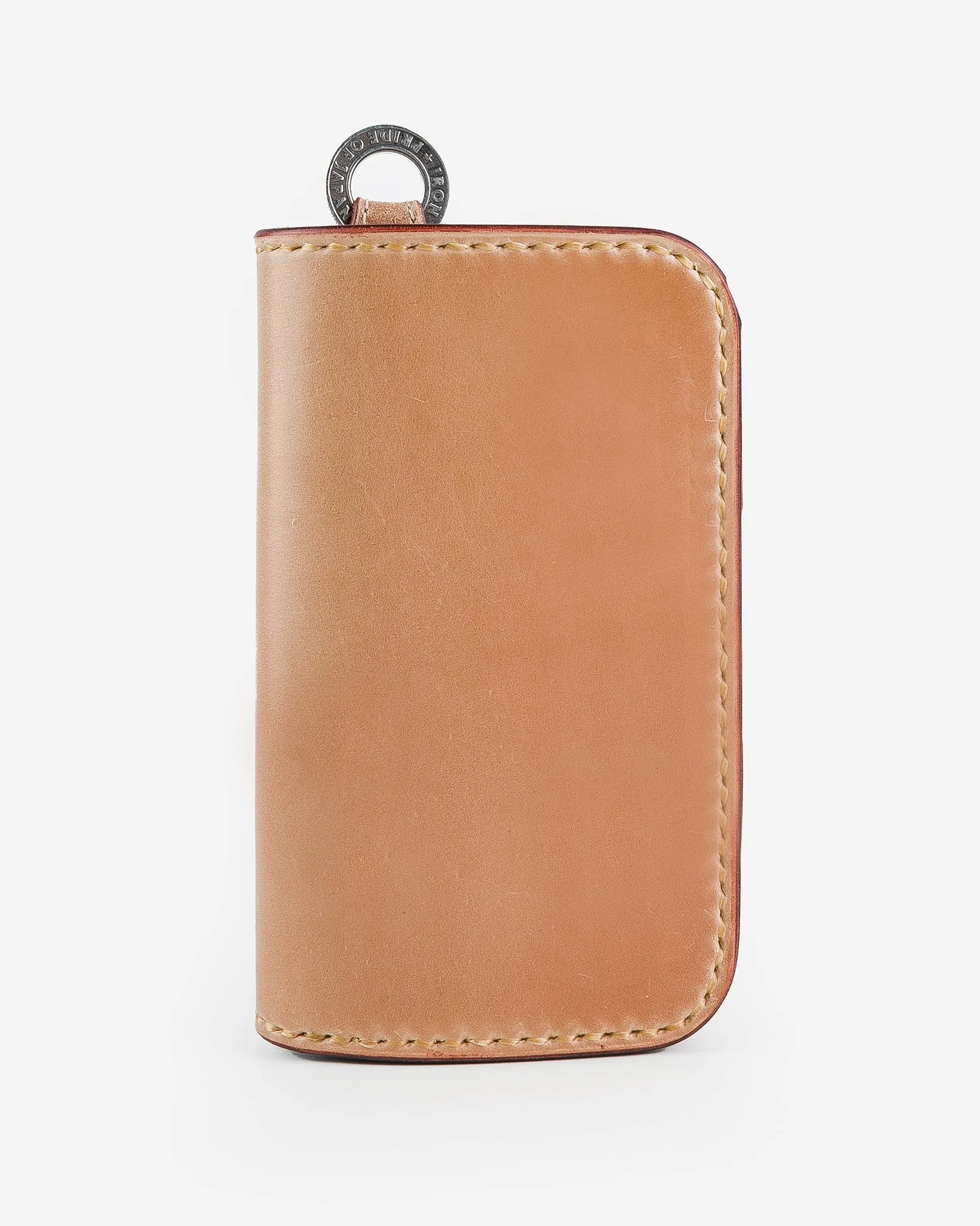 Medium Shell Cordovan Wallet - Natural sold by Iron Heart