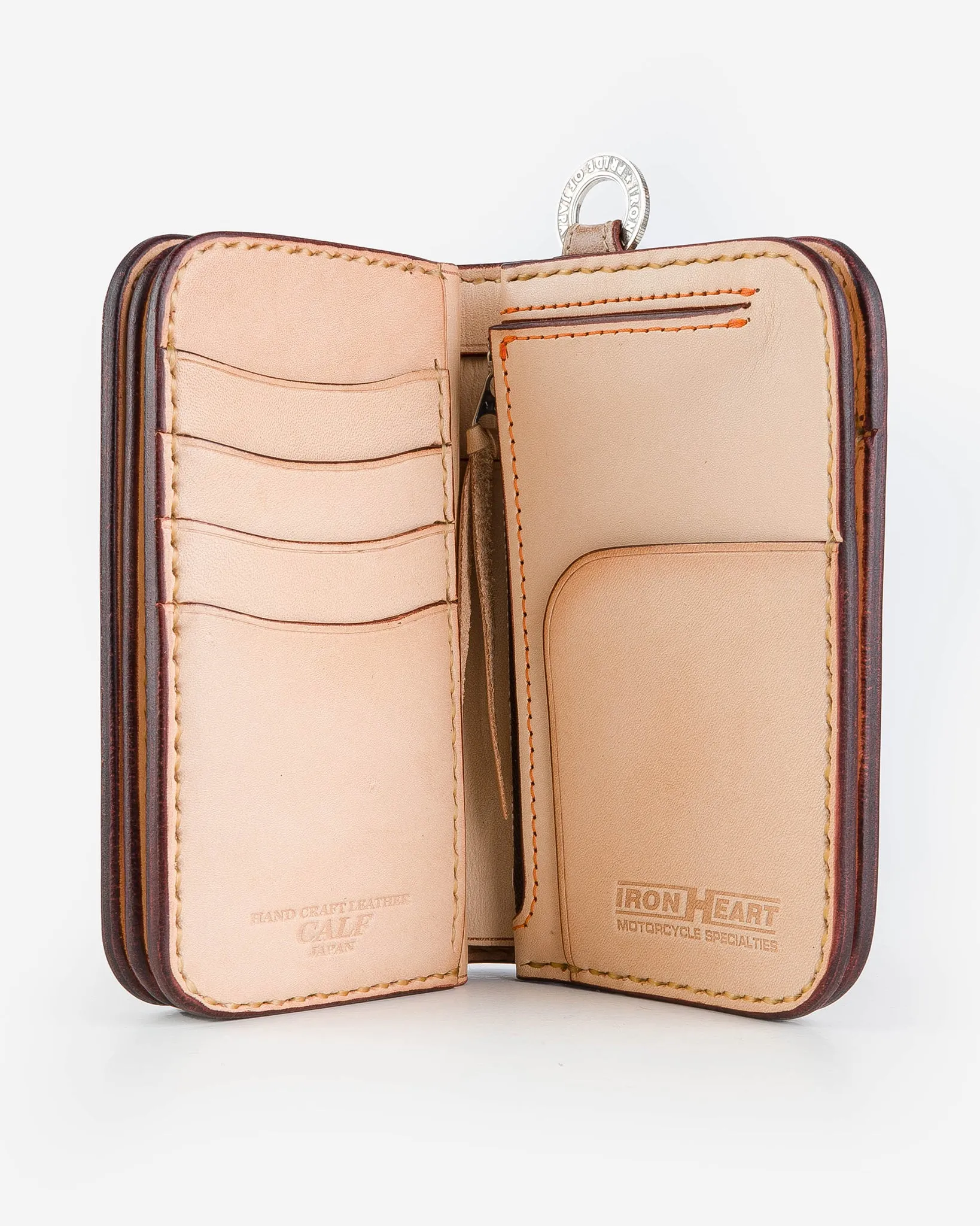 Medium Shell Cordovan Wallet - Natural sold by Iron Heart product image thumbnail 4