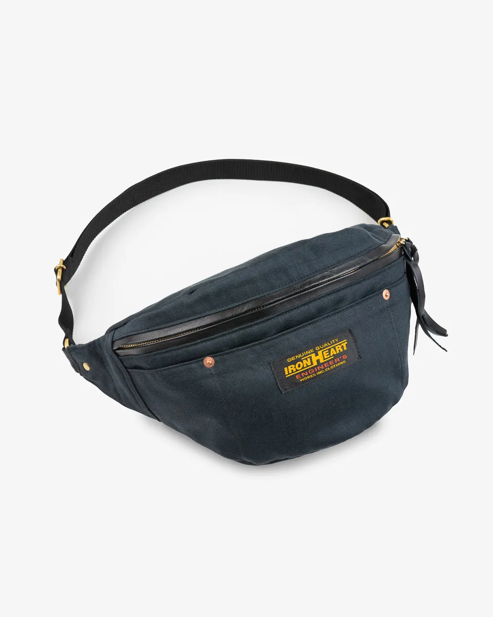 12oz Whipcord Waist Bag - Navy sold by Iron Heart