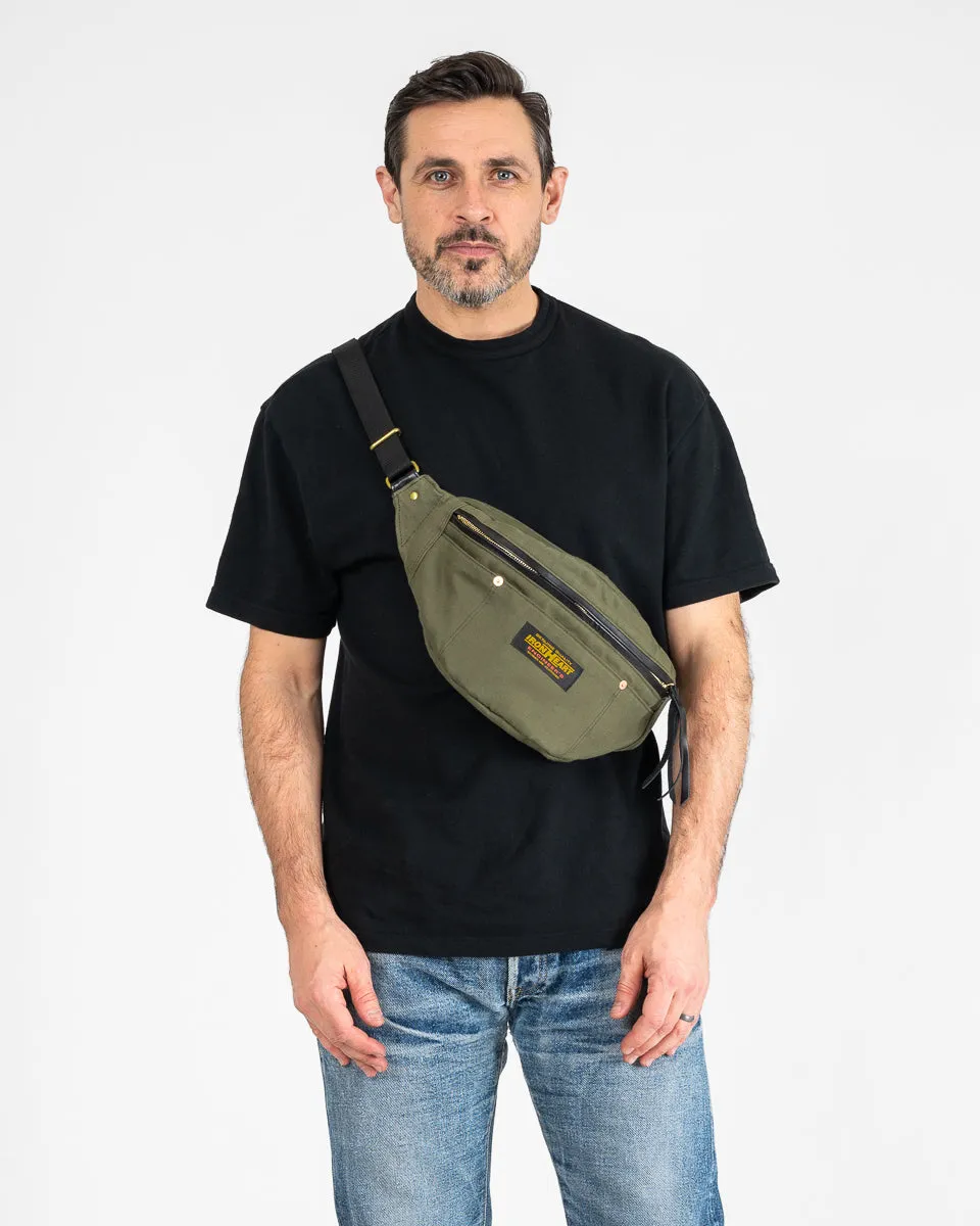 12oz Whipcord Waist Bag - Olive Drab Green sold by Iron Heart product image thumbnail 2