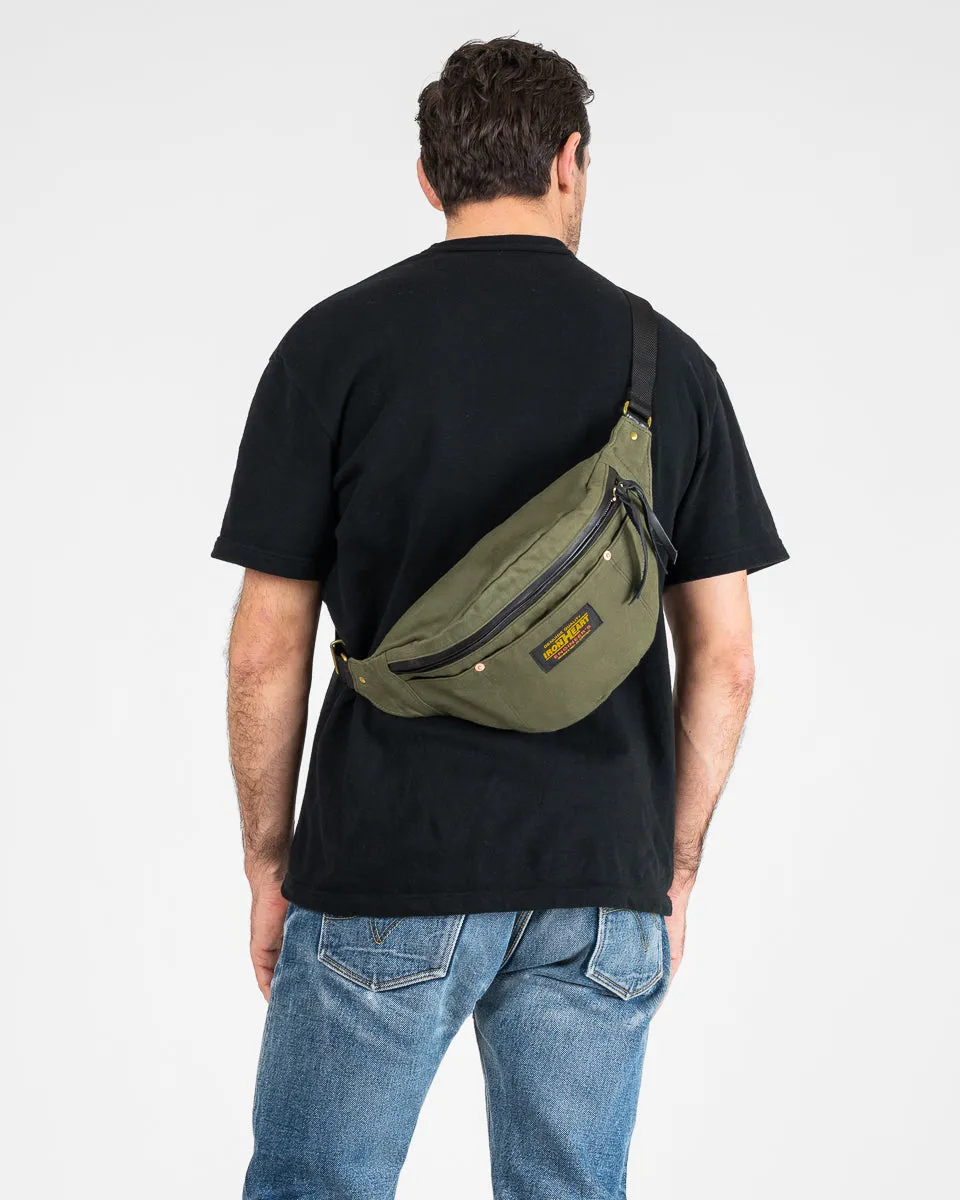 12oz Whipcord Waist Bag - Olive Drab Green sold by Iron Heart product image thumbnail 3