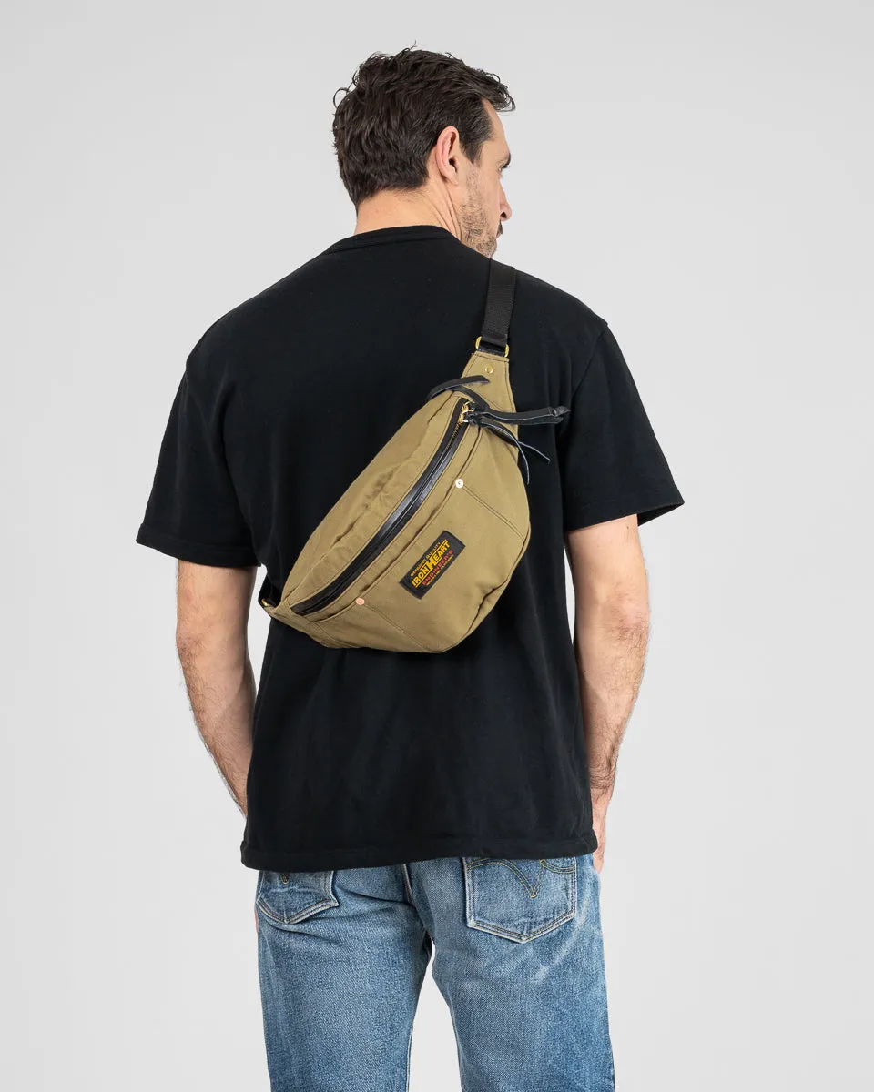 12oz Whipcord Waist Bag - Khaki sold by Iron Heart product image thumbnail 3