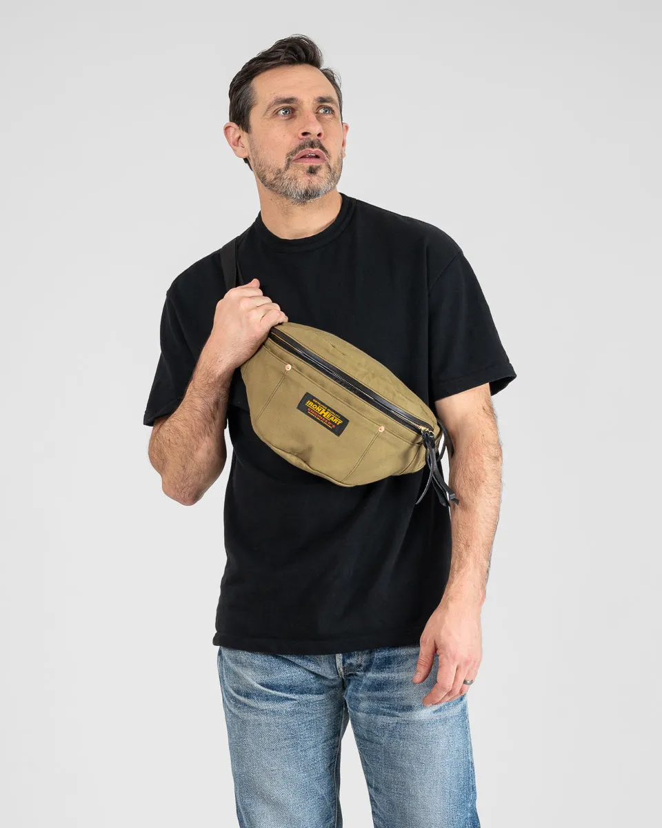 12oz Whipcord Waist Bag - Khaki sold by Iron Heart product image thumbnail 4