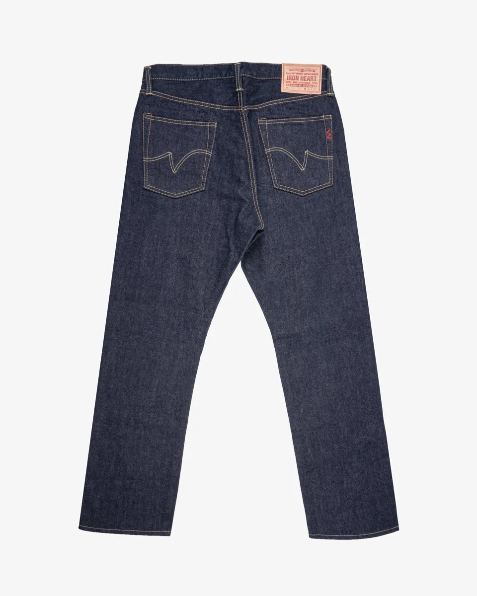 14oz Selvedge Denim Relaxed Tapered Cut Jeans - Indigo (IH-888s-142) Tag 36, Hemmed to 30.0" sold by Iron Heart product image thumbnail 2