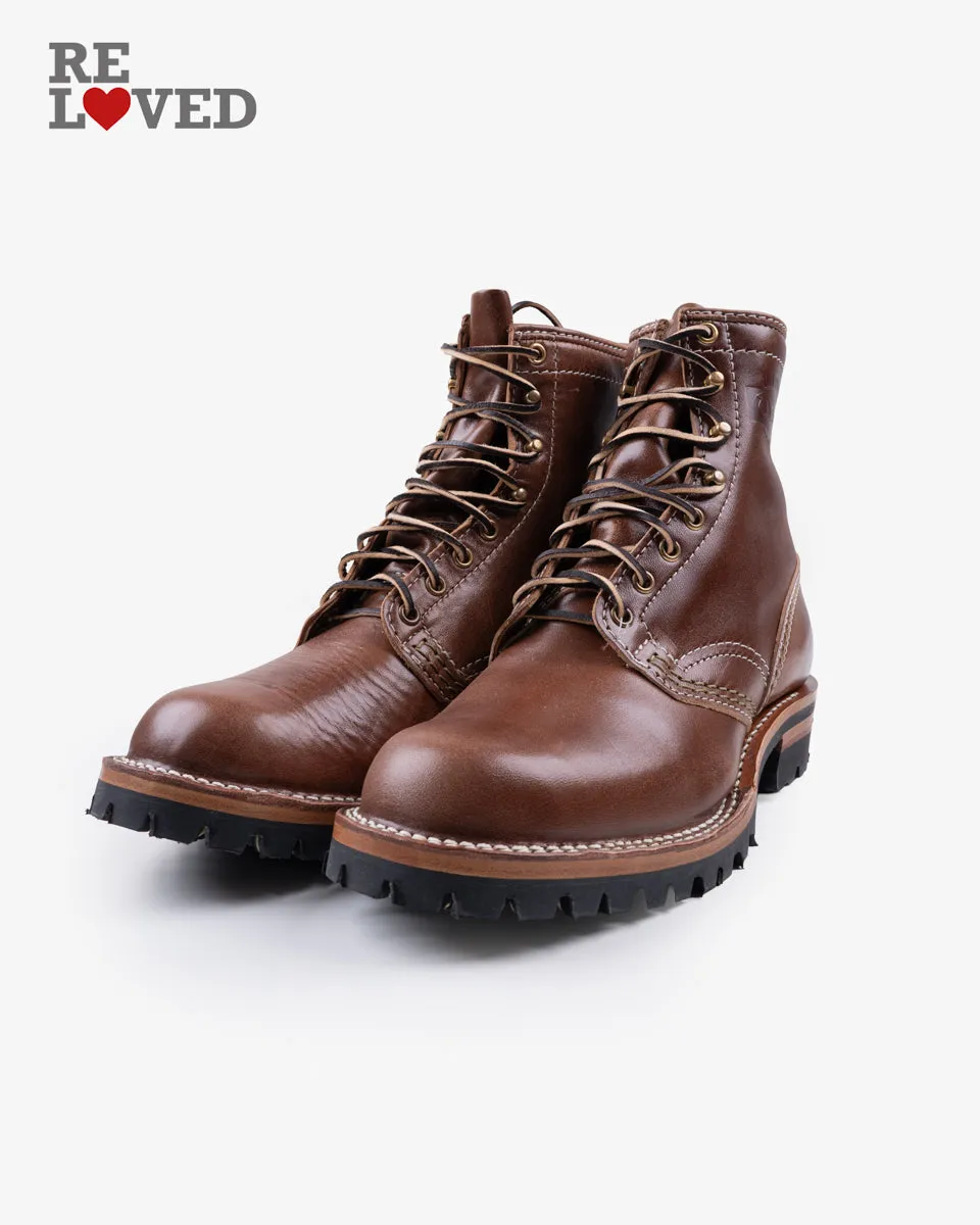 Iron Heart Int'l x Wesco® - 8" Maryam Horsehide Jobmaster® Boot - Brown (IHWE-JMHH-BRN) Size 9.5E sold by Iron Heart product image thumbnail 2
