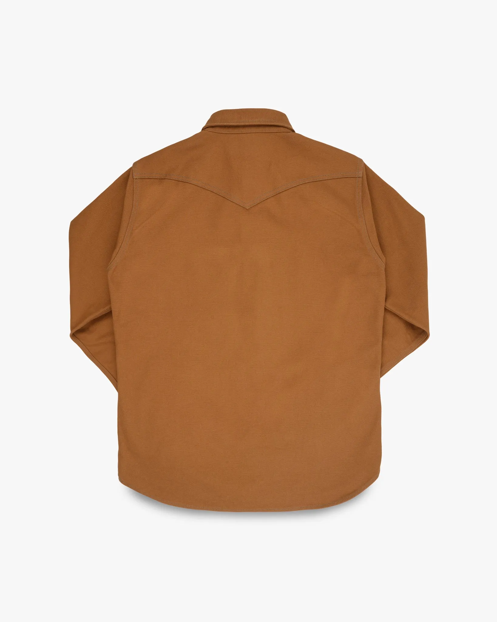 17oz Cotton Duck CPO Shirt - Brown sold by Iron Heart product image thumbnail 5