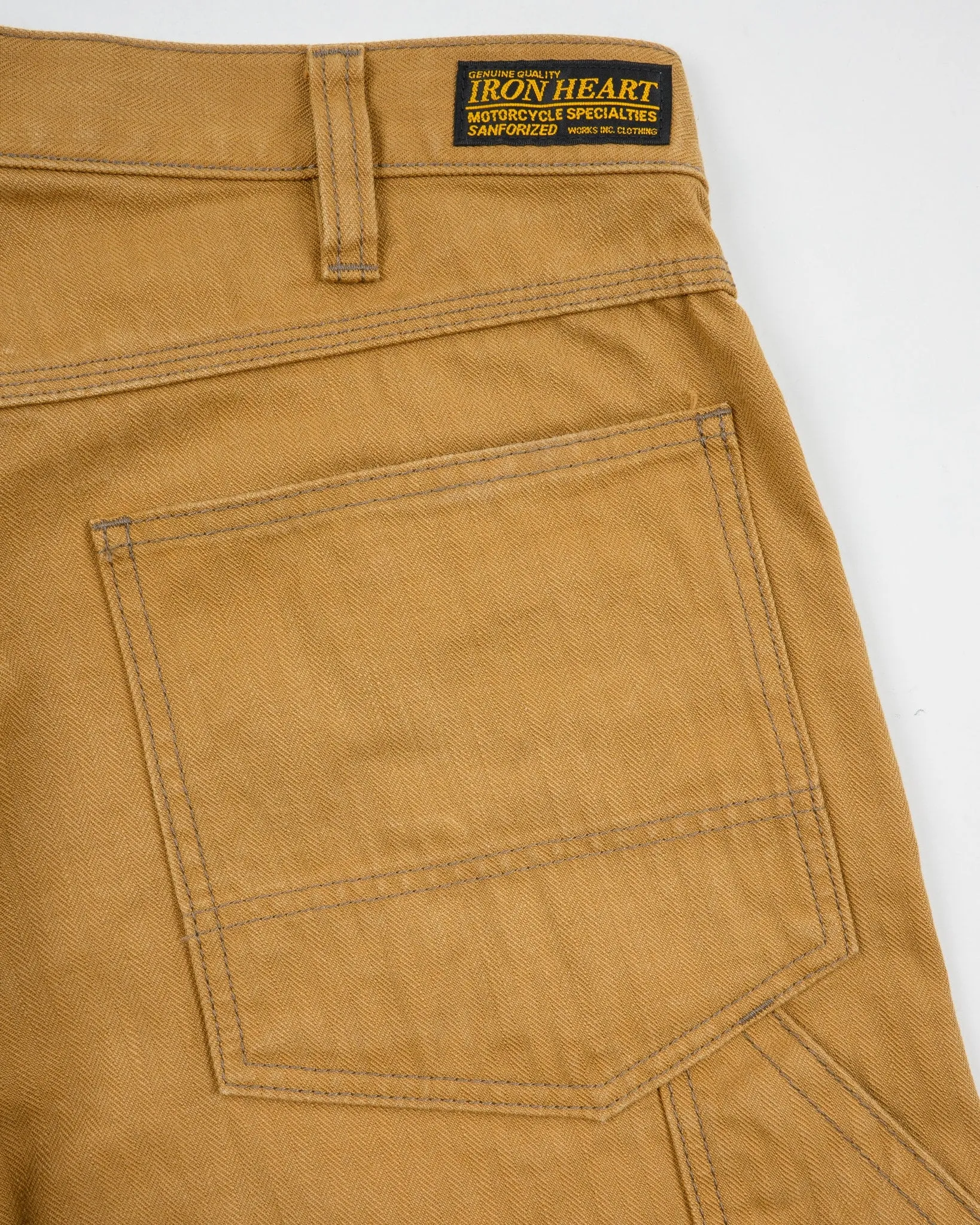 10oz Herringbone Painter’s Pants - Brown sold by Iron Heart product image thumbnail 5