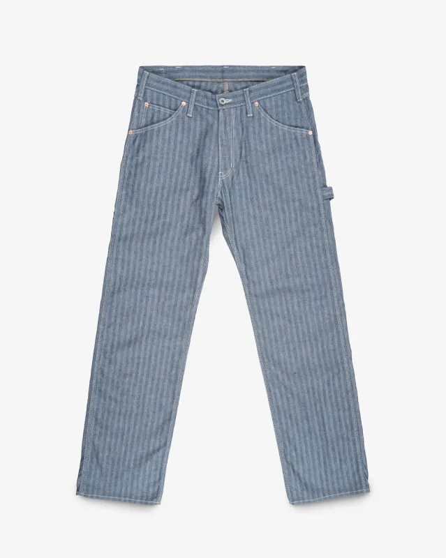 10.5oz Herringbone Painter’s Pants - Indigo sold by Iron Heart