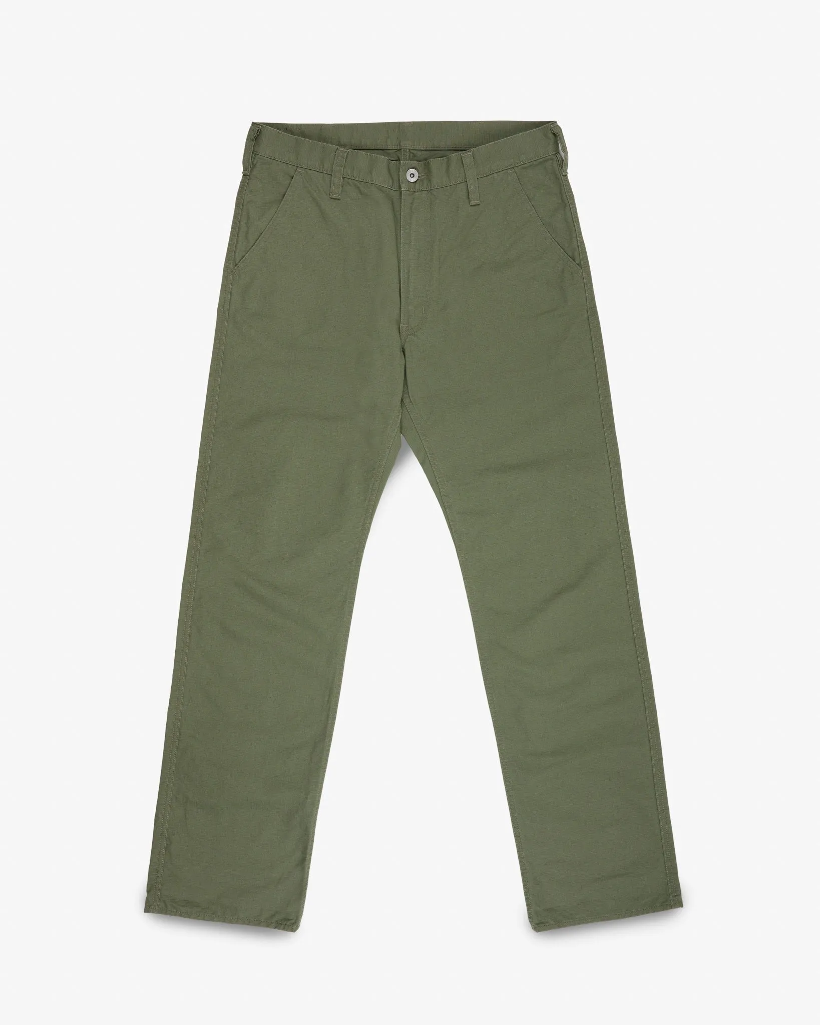 8oz Ripstop Wide Work Pants - Army Green sold by Iron Heart