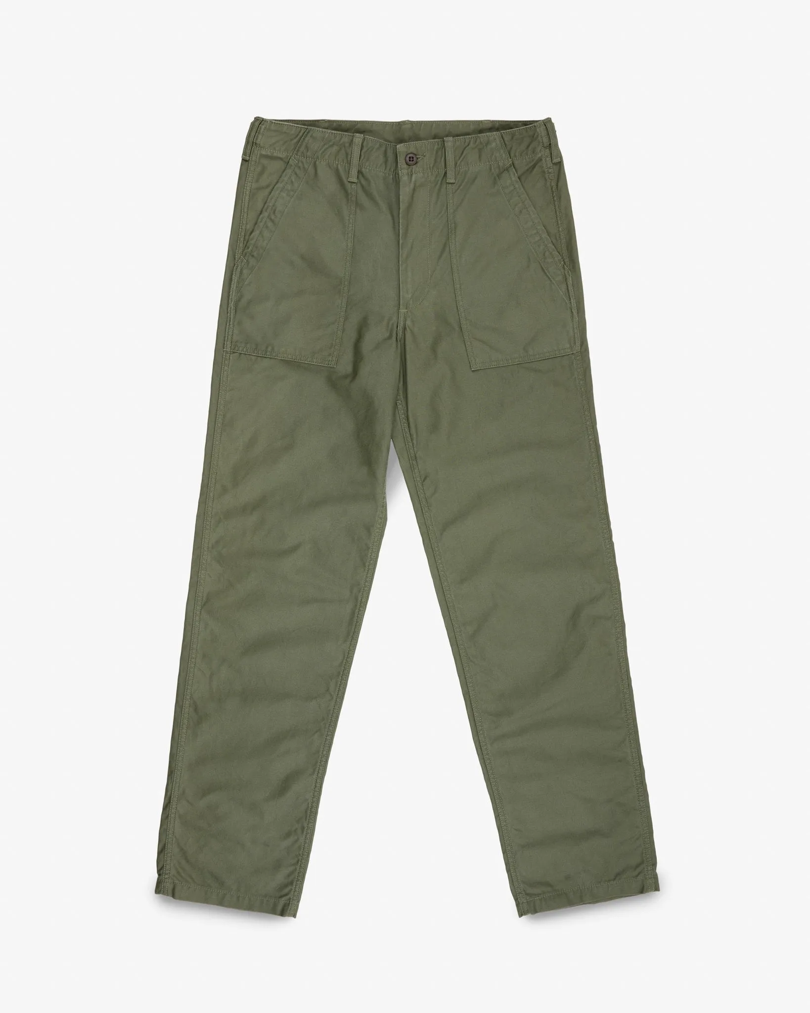 10oz Back Sateen Baker Pants - Army Green sold by Iron Heart