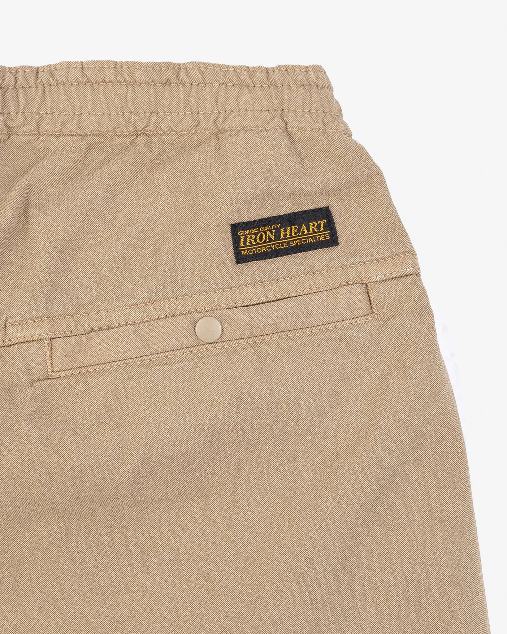 Cotton Easy Shorts - Khaki sold by Iron Heart product image thumbnail 5