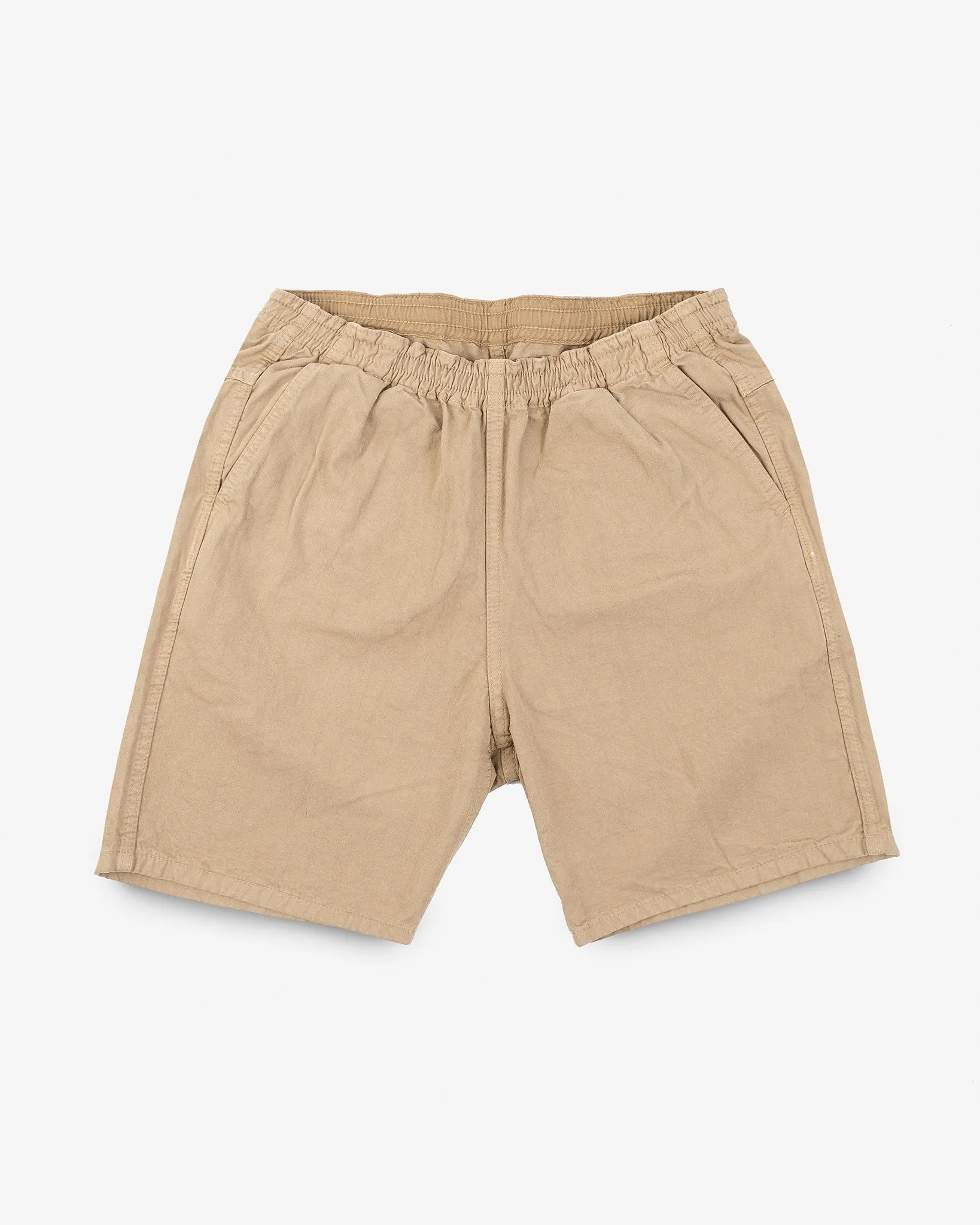 Cotton Easy Shorts - Khaki sold by Iron Heart
