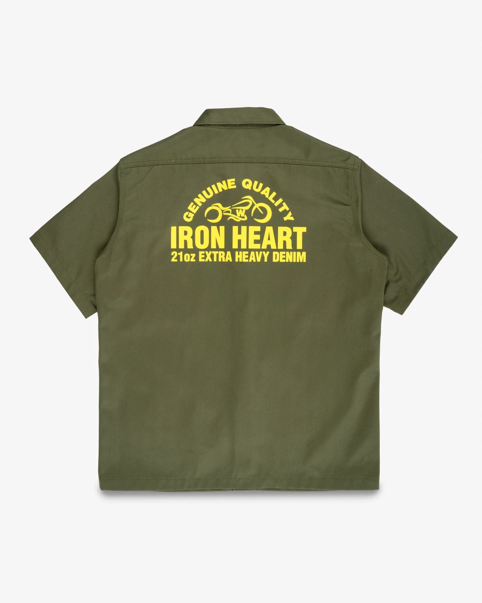 9.6oz T/C Short Sleeved Mechanic Shirt - Olive Drab Green sold by Iron Heart product image thumbnail 4