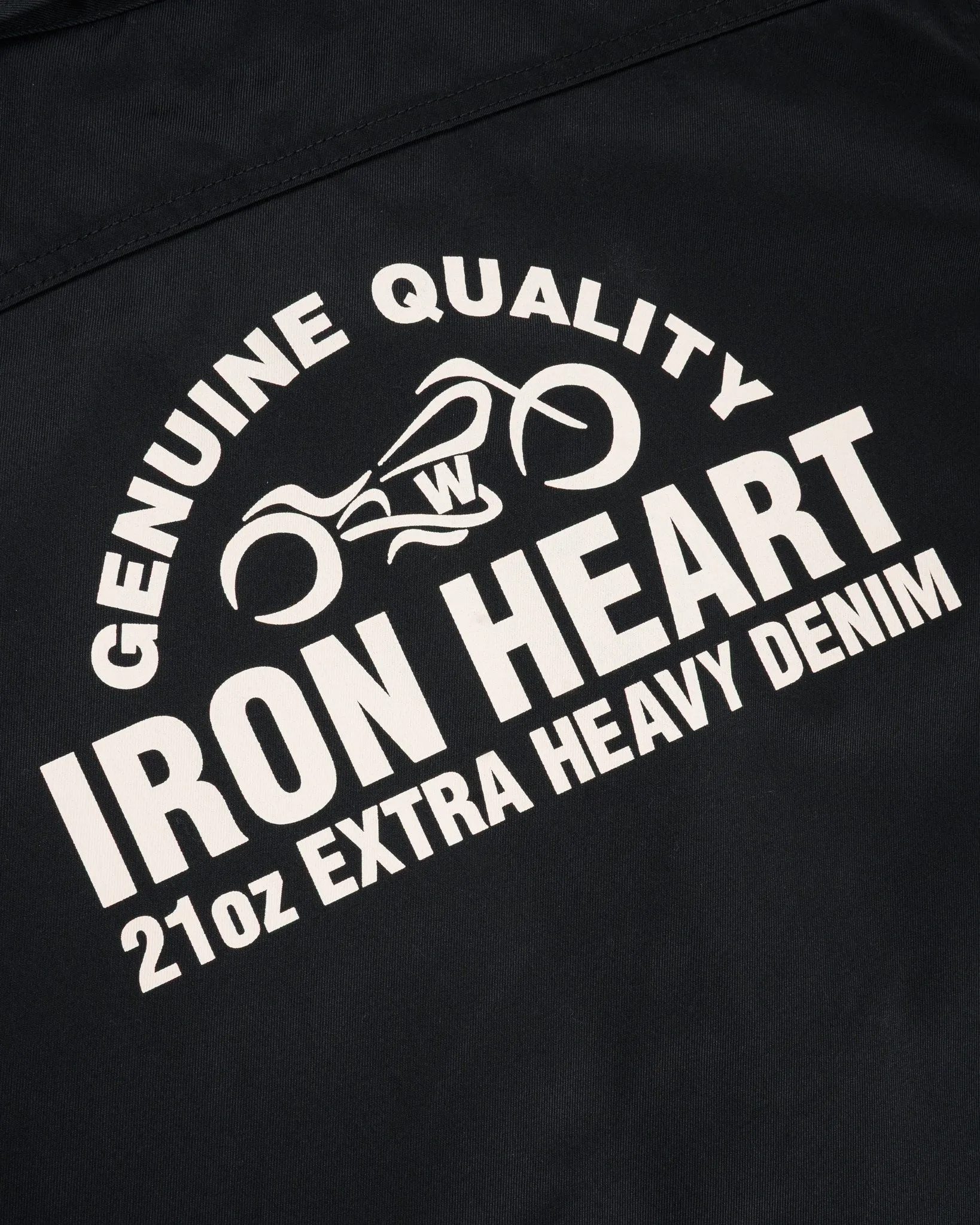 9.6oz T/C Short Sleeved Mechanic Shirt - Black sold by Iron Heart product image thumbnail 5