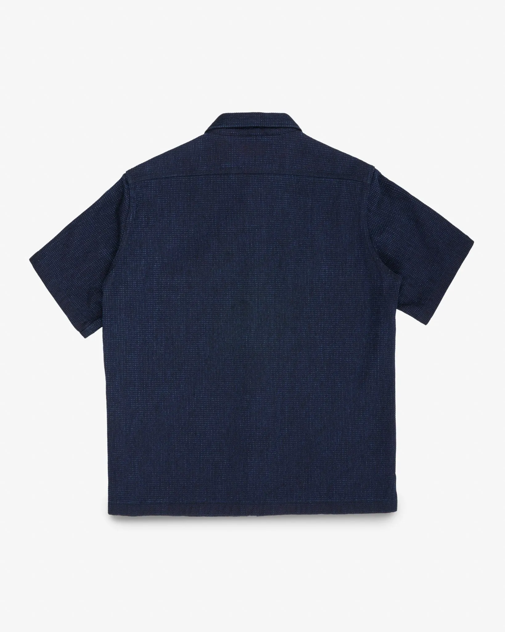 10oz Dobby Cloth Short Sleeve Mechanic Shirt - Indigo sold by Iron Heart product image thumbnail 4