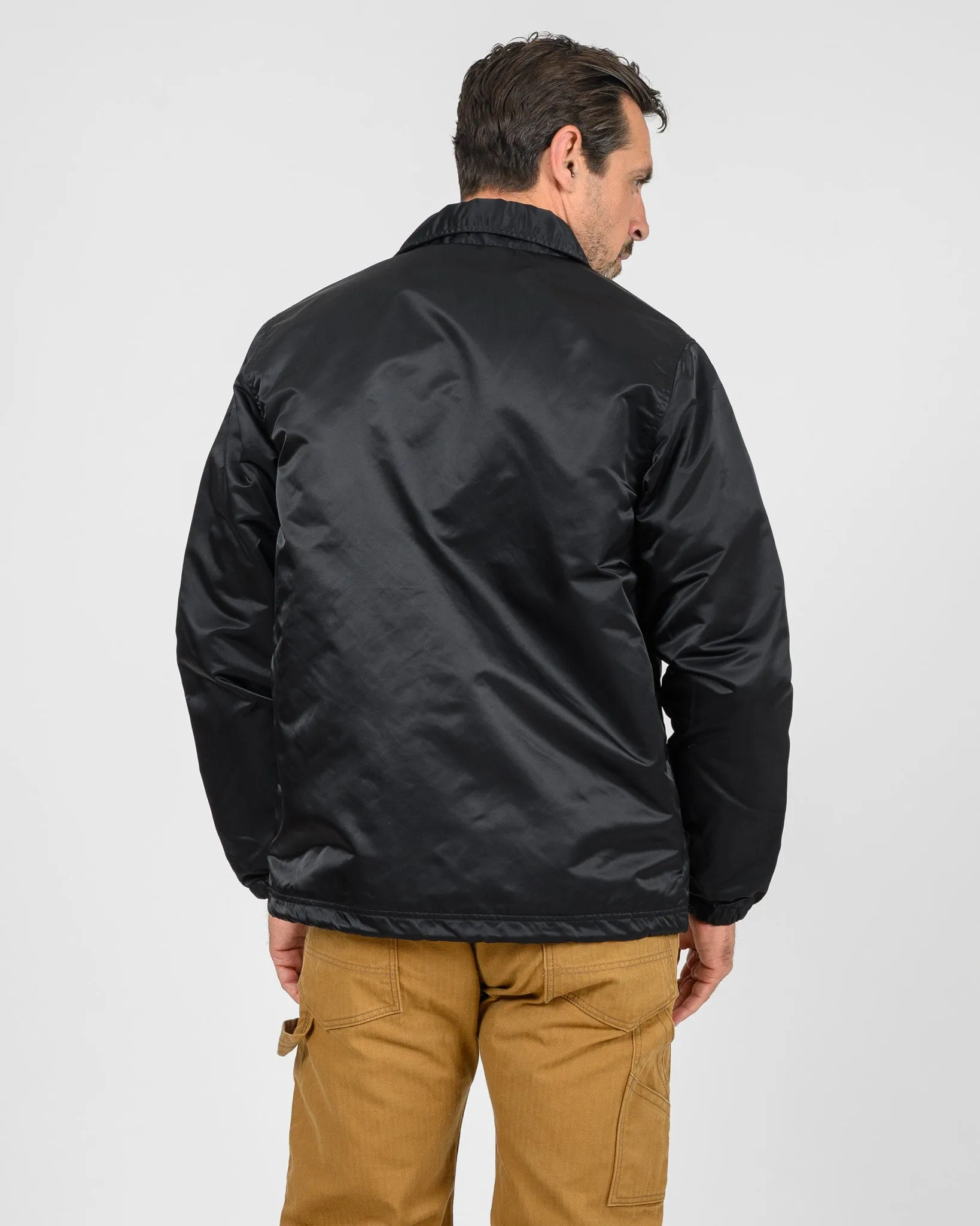 4.8oz Nylon Coach Jacket - Black sold by Iron Heart product image thumbnail 3